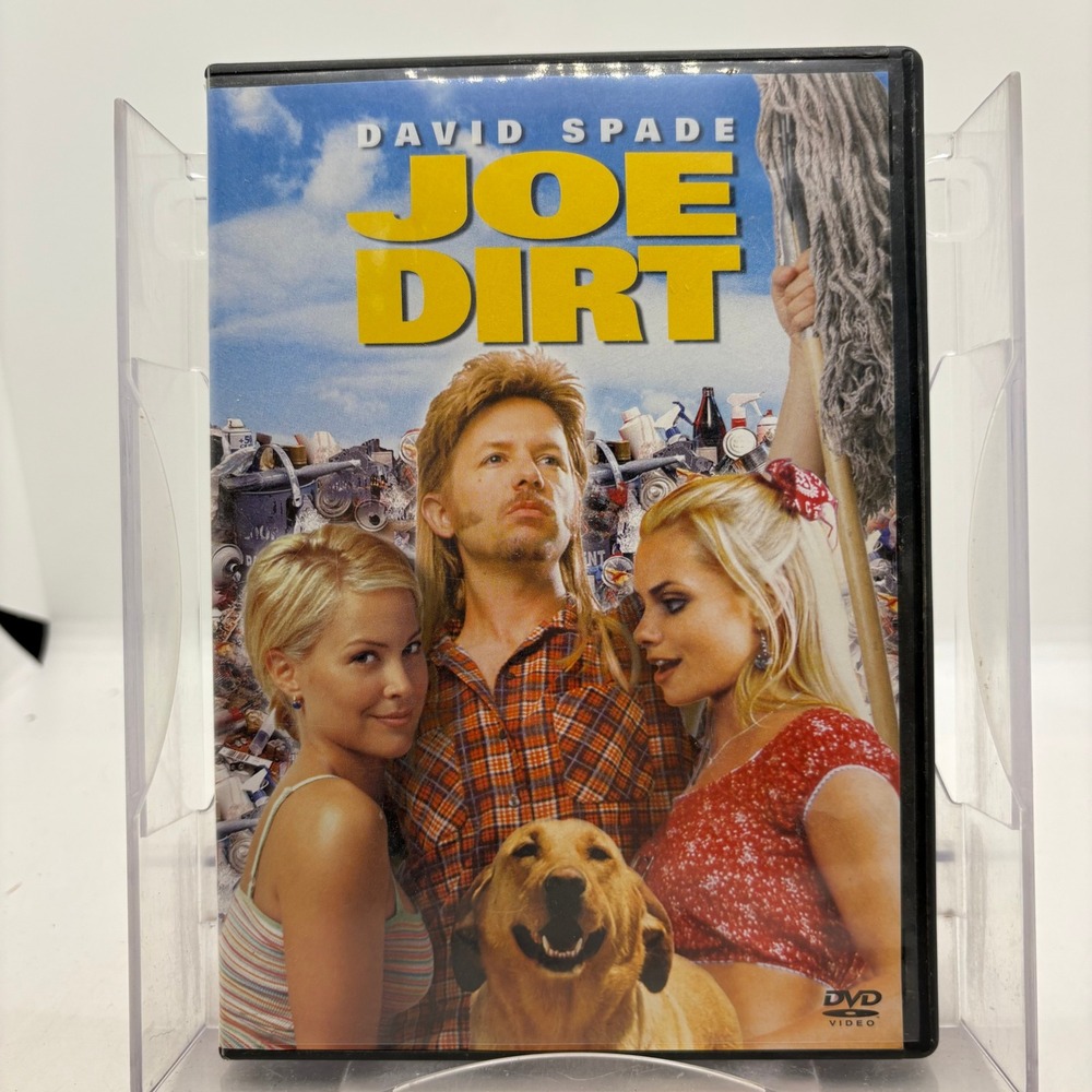 Joe Dirt DVD 2001 David Spade Comedy Movie Widescreen Full Screen 043396153844